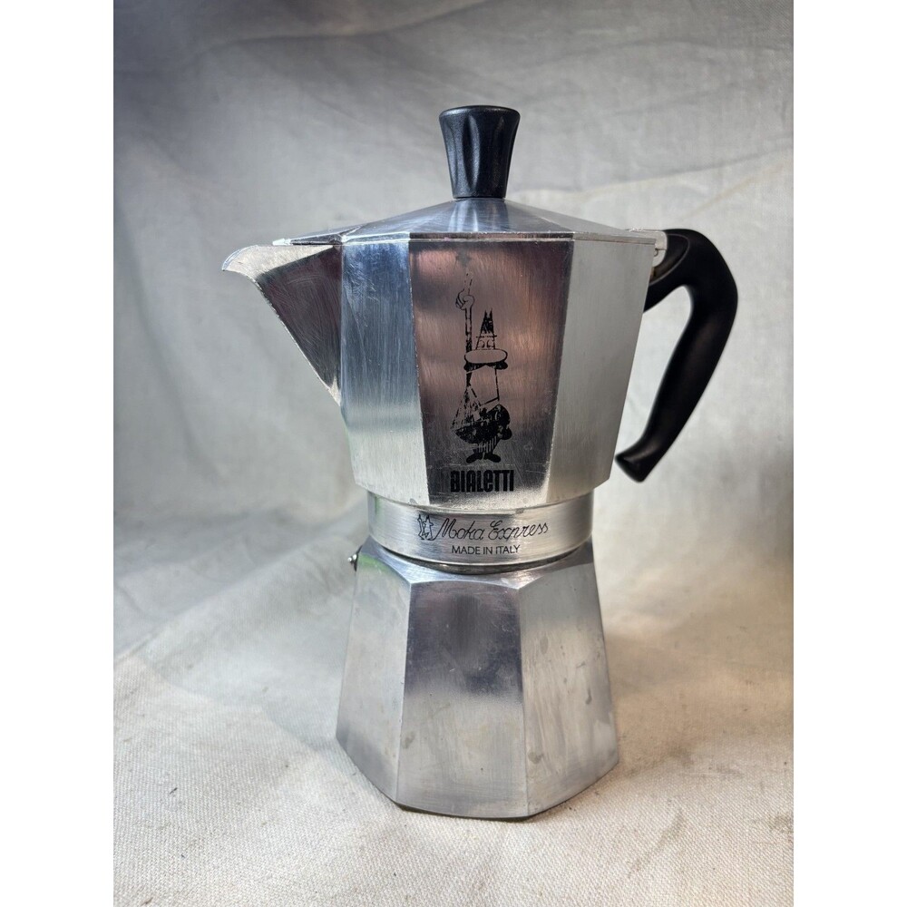 Bialetti - Moka Pot Express Stovetop Espresso Maker 3 Cups (4.3 Oz) AS IS